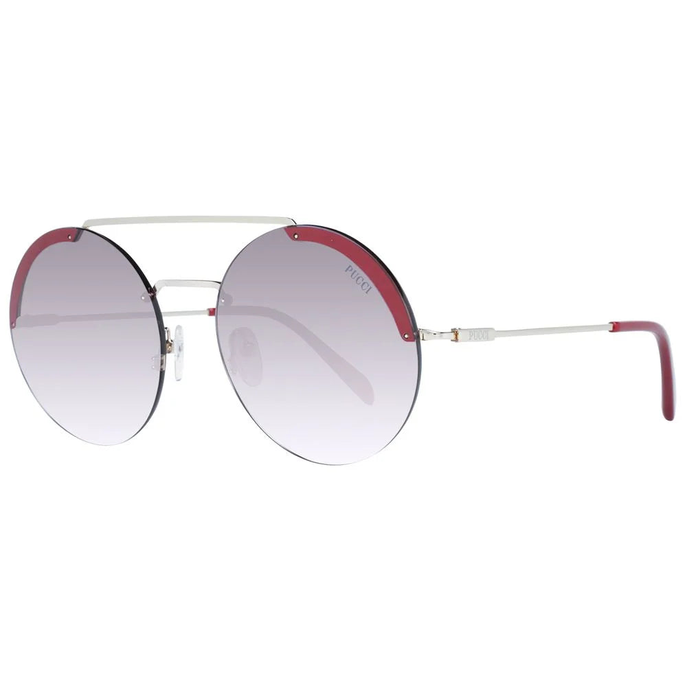 Emilio Pucci Gold Women Sunglass - Sunglasses