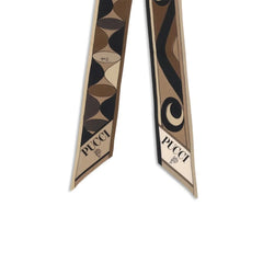 Emilio Pucci Manuba and Moiré print silk Scarf - Scarves & Shawls