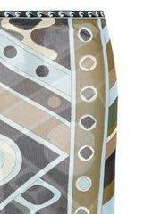 Emilio Pucci Multicolor Polyamide Mini Skirt - IT46