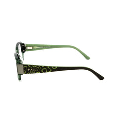Emilio Pucci Olive Plastic Frames - Eyeglasses