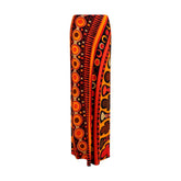 Emilio Pucci Oranje Viscose Lange Rok