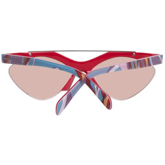 Emilio Pucci Red Metal Sunglasses - Sunglasses