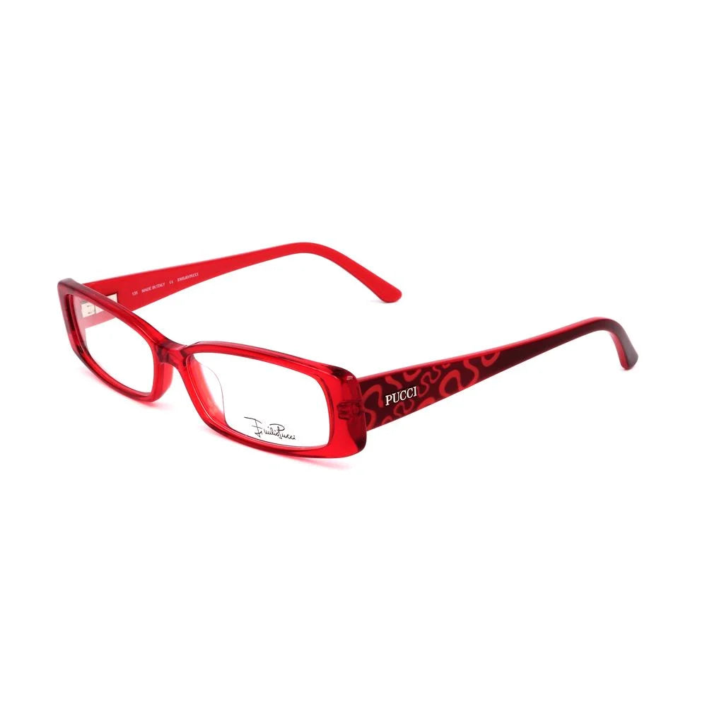 Emilio Pucci Red Plastic Frames - Eyeglasses