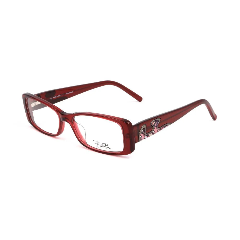 Emilio Pucci Red Plastic Frames - Eyeglasses