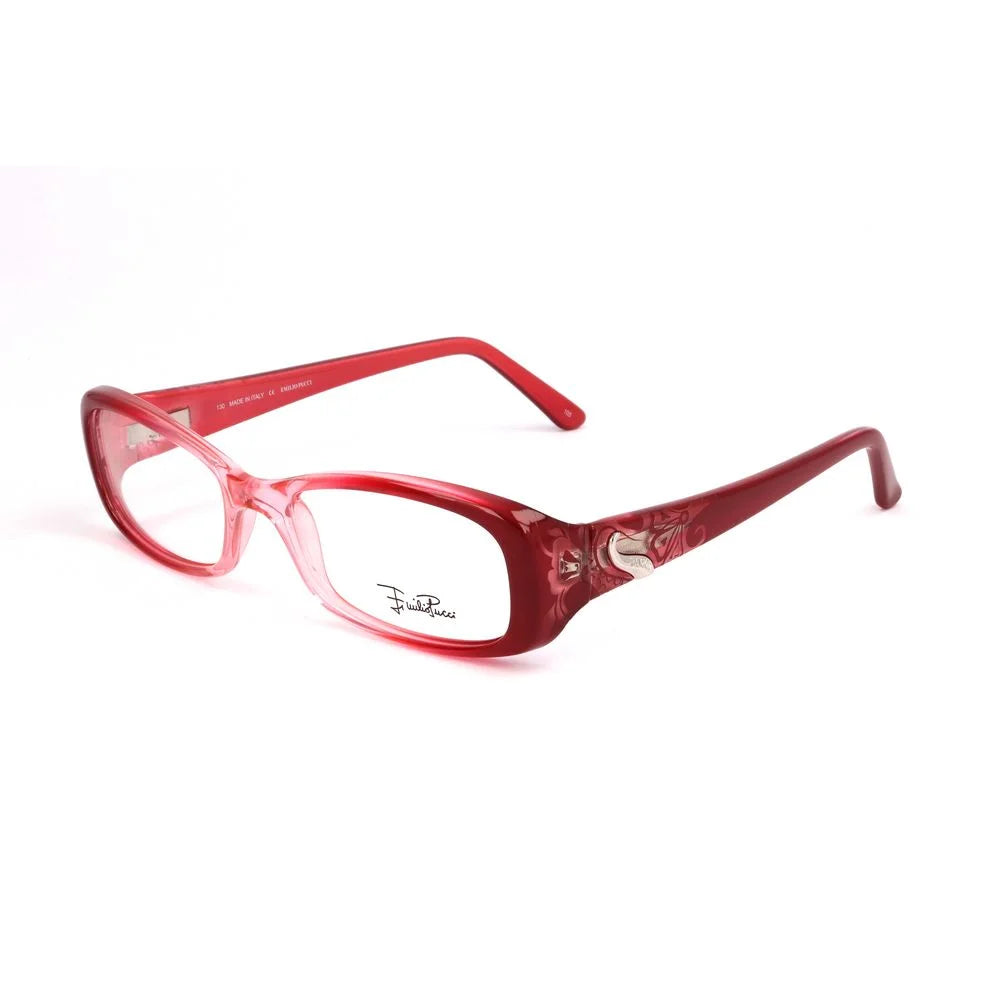 Emilio Pucci Red Plastic Frames - Eyeglasses