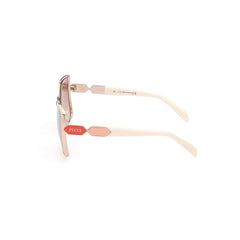 Emilio Pucci White Metal Sunglasses - Sunglasses