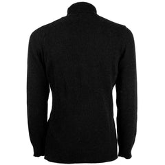 Emilio Romanelli Black Cashmere Men Sweater - Sweaters