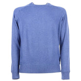 Emilio Romanelli Blue Cashmere Men Sweater - Sweaters