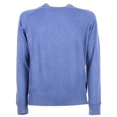 Emilio Romanelli Blue Cashmere Men Sweater - Sweaters