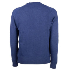 Emilio Romanelli Blue Cashmere Men Sweater - Sweaters