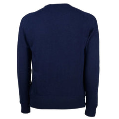 Emilio Romanelli Blue Cashmere Men Sweater - Sweaters