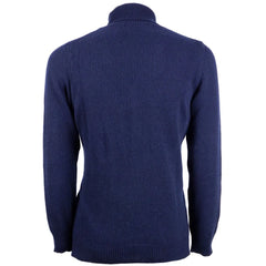 Emilio Romanelli Blue Cashmere Men Sweater - Sweaters