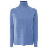 Emilio Romanelli Blue Cashmere Women Sweater - Sweaters