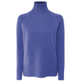 Emilio Romanelli Blue Cashmere Women Sweater - Sweaters