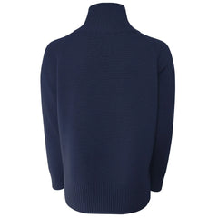 Emilio Romanelli Blue Cashmere Women Sweater - Sweaters