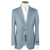 Emilio Romanelli Blue Wool Men’s Blazer - IT48 | M - Sport Jackets