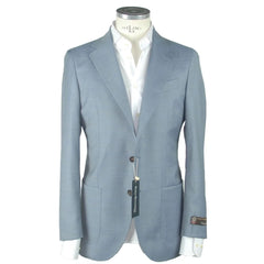 Emilio Romanelli Blue Wool Men’s Blazer - IT48 | M - Sport Jackets