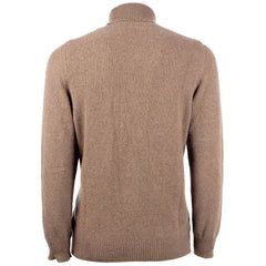 Emilio Romanelli Brown Cashmere Men Sweater - Sweaters