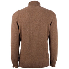 Emilio Romanelli Brown Cashmere Men Sweater - Sweaters