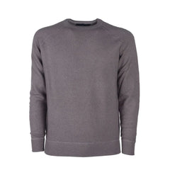 Emilio Romanelli Gray Cashmere Men Sweater - IT56 | 3XL - Sweaters