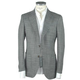 Emilio Romanelli Gray Wool Men’s Blazer - Sport Jackets