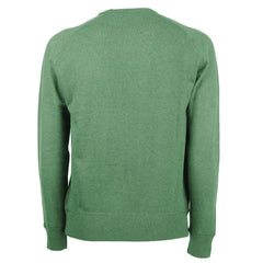 Emilio Romanelli Green Cashmere Men Sweater - Sweaters
