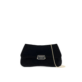 Emporio Armani Black Polyester Clutch Bag