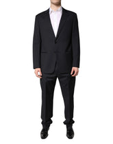 Emporio Armani Black Single Breasted Formal 2 Piece Suit - IT48 | M - Pant Suits