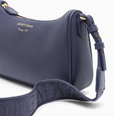 Emporio Armani Blue Polyethylene Shoulder Bag