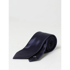 Emporio Armani Blue Silk Tie
