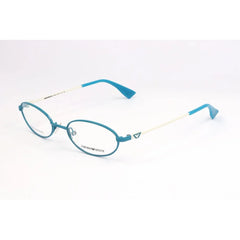 Emporio Armani Blue Stainless Steel Frames