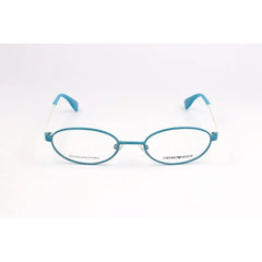 Emporio Armani Blue Stainless Steel Frames