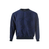 Emporio Armani Elegant Linen Blue T-Shirt for Men - IT54 | XXL - T-Shirts