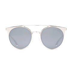 Emporio Armani Gray Metal Sunglasses