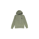 Emporio Armani Underwear Green Cotton Hoody - IT44 | S - Hoodies
