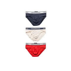 Emporio Armani Underwear Red Cotton Underwear - IT44 | S - Briefs