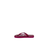 Emporio Armani Underwear Red Rubber Flip-Flop Sandals