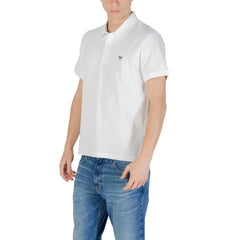Emporio Armani Underwear White Cotton Polo Shirt - IT54 | XXL - Polos