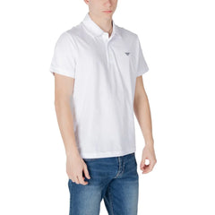 Emporio Armani Underwear White Cotton Polo Shirt - Polos