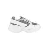 Emporio Armani White Polyester Sneaker - EU35/US5