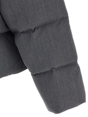 Entire Studios Gray Wool Full-Length Jacket