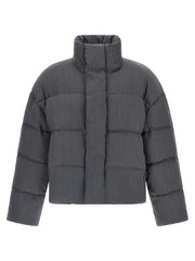Entire Studios Gray Wool Full-Length Jacket