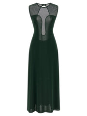Eres Bicolor Polyamide Long Dress