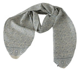 Ermanno Scervino Beige Blue Belt Wrap Beachwear Waist - Belts