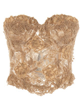 Ermanno Scervino Beige Cotton Tank Tops - IT42