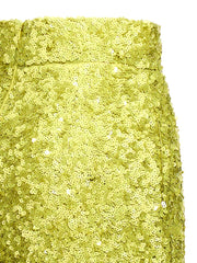 Ermanno Scervino Bicolor Polyamide Flared Pants