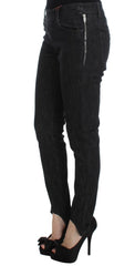Ermanno Scervino Blue Cotton Slim Fit Denim Jeans - IT44|L