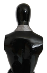 Ermanno Scervino Metallic Silver Silk Neck Wrap Shawl Scarf - Scarves & Shawls