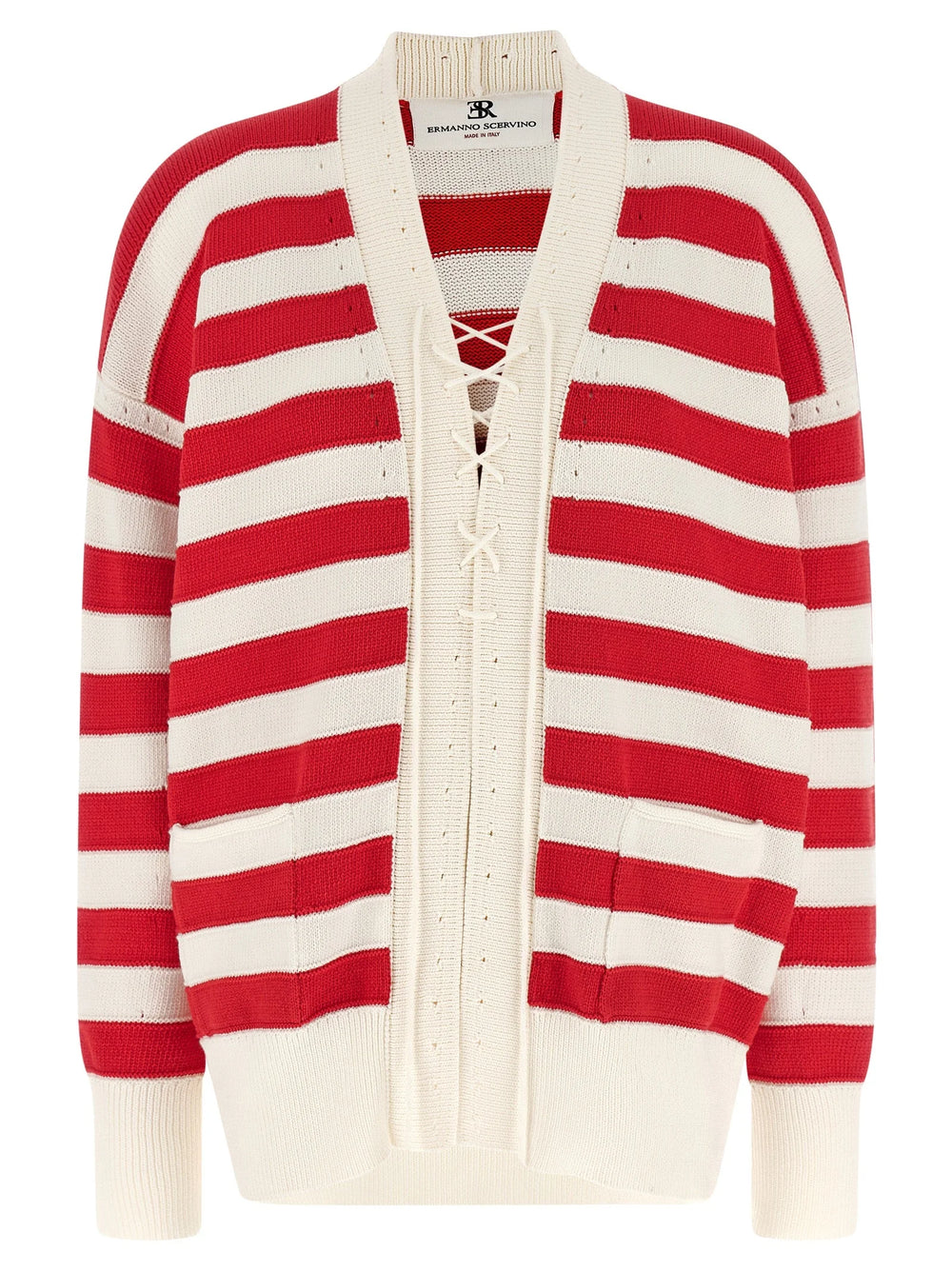 Ermanno Scervino Multicolor Cotton Cardigan - IT40
