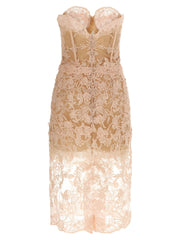 Ermanno Scervino Multicolor Polyester Midi Dress - IT38